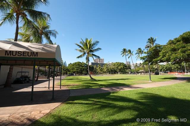 20091030_142043 D3.jpg - Hawaiin Army Museum, Honolulu, stands on grounds of the original  Battery Randolph built 1911 for  coastal defense of Hawaii.  Roof was as thick as 14 feet